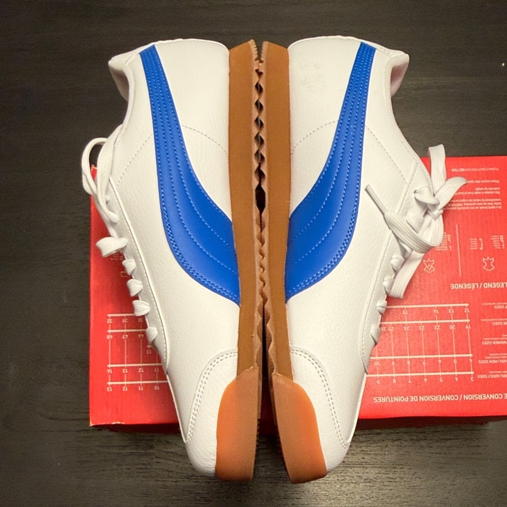 Puma White Sneakers - Red- White and Blue - Brand new - Picture 4 of 5